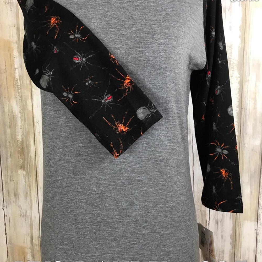Spider sleeve Halloween LuLaRoe Randy